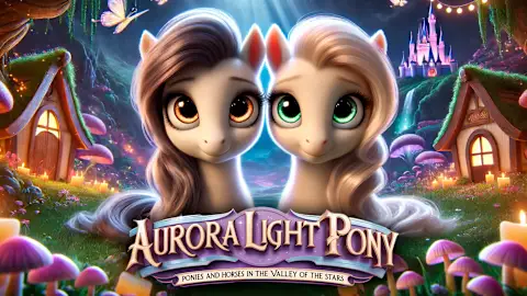 Aurora Light Pony: Ponies and Horses in the Valley of Stars