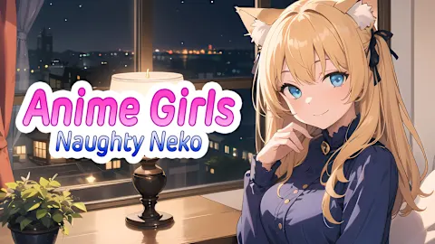 Anime Girls: Naughty Neko