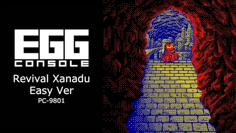 EGGCONSOLE Revival Xanadu Easy Ver PC-9801