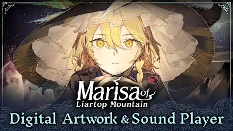 Marisa of Liartop Mountain Digital Artwork & Sound Player