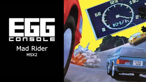 EGGCONSOLE Mad Rider MSX2