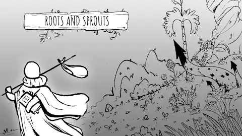 Roots and sprouts