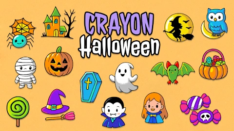 CRAYON HALLOWEEN