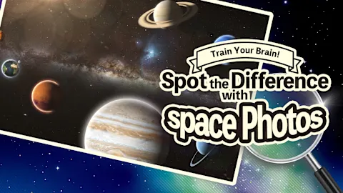Train Your Brain! Spot the Difference with space Photos