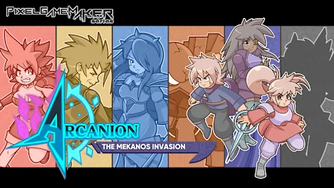 Pixel Game Maker Series Arcanion: The Mekanos Invasion