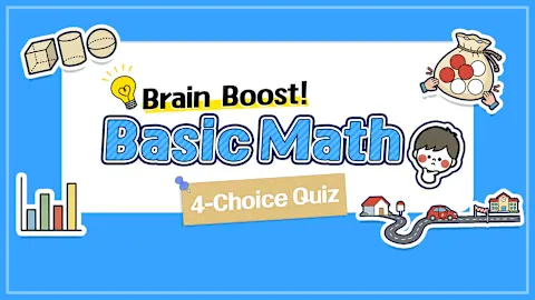 Brain Boost! Basic Math 4-Choice Quiz