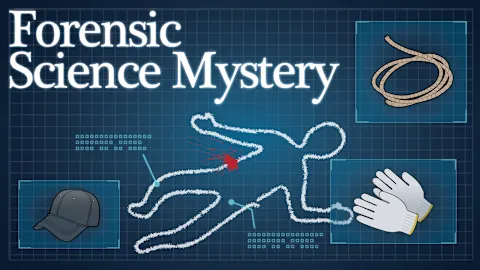 Forensic Science Mystery – Crime Scene Tap & Deduction Game –