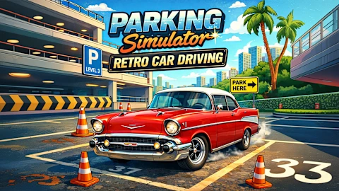Parking Simulator: Retro Car Driving