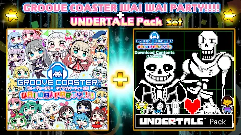GROOVE COASTER WAI WAI PARTY!!!! + UNDERTALE Pack Value bundle