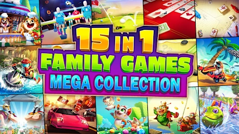 15 in 1 Family Games Mega Collection