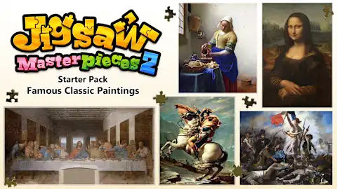 Jigsaw Masterpieces 2: Starter Pack - Famous Classic Paintings