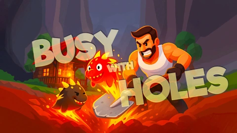 Busy with holes