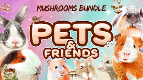 Pets and Friends Mushrooms Bundle