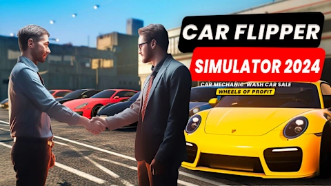 Car Flipper Simulator 2024 - Car Mechanic, Wash, Car Sale: Wheels of Profit