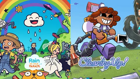 Rain on Your Parade + Cleaning Up!