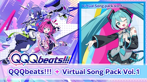 QQQbeats!!! + Virtual Song Pack Vol.1 Bundle