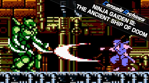 Console Archives NINJA GAIDEN III: THE ANCIENT SHIP OF DOOM
