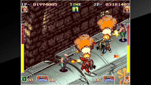 ACA NEOGEO SHOCK TROOPERS screenshot 4
