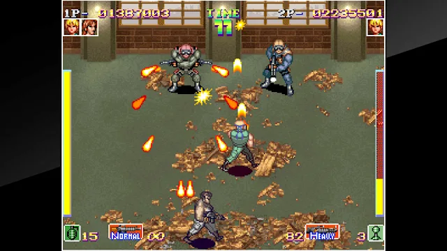 ACA NEOGEO SHOCK TROOPERS screenshot 3