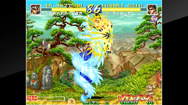 ACA NEOGEO WORLD HEROES PERFECT screenshot 1