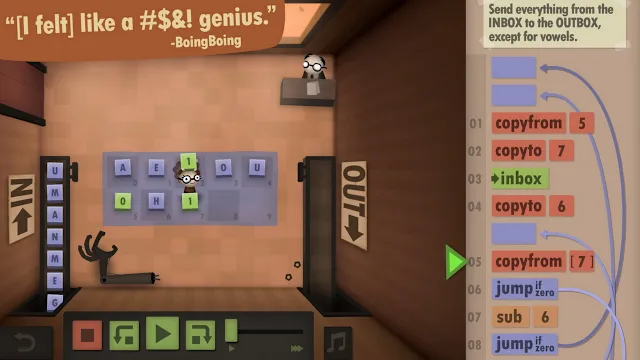 Human Resource Machine screenshot 4