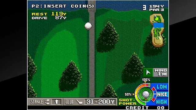 ACA NEOGEO BIG TOURNAMENT GOLF screenshot 3