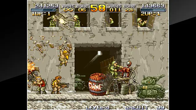 ACA NEOGEO METAL SLUG screenshot 3