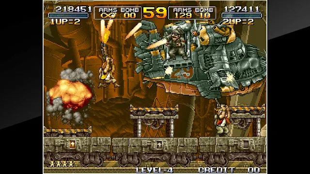 ACA NEOGEO METAL SLUG screenshot 2