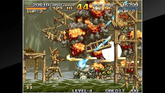 ACA NEOGEO METAL SLUG screenshot 1