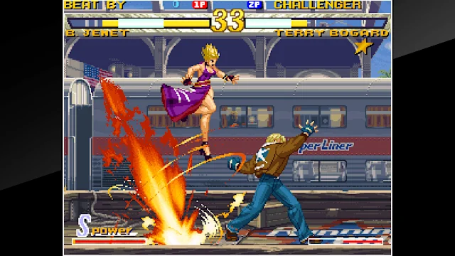ACA NEOGEO GAROU: MARK OF THE WOLVES screenshot 2