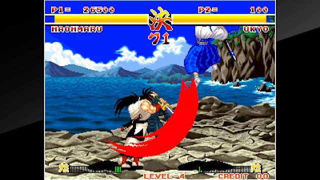 ACA NEOGEO SAMURAI SHODOWN screenshot 0