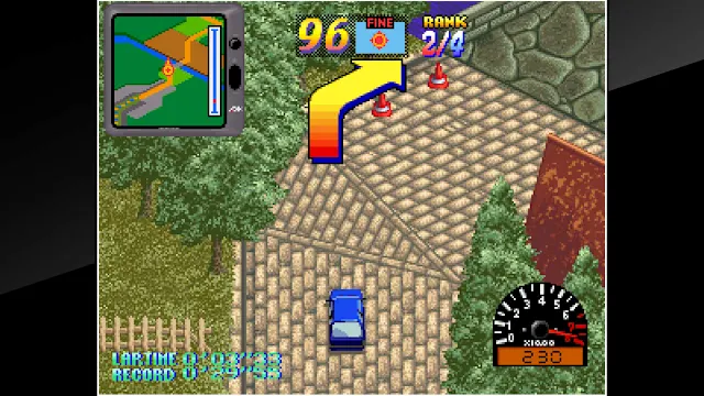 ACA NEOGEO OVER TOP screenshot 1