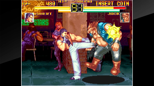 ACA NEOGEO ART OF FIGHTING screenshot 1