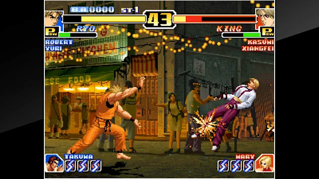 ACA NEOGEO THE KING OF FIGHTERS '99 screenshot 1