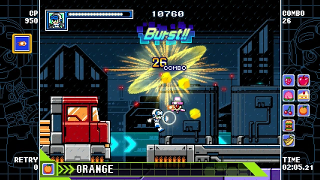 MIGHTY GUNVOLT BURST screenshot 1