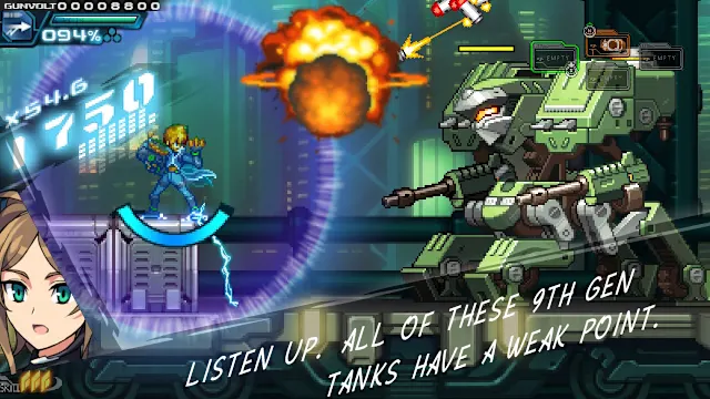 Azure Striker GUNVOLT: STRIKER PACK screenshot 1