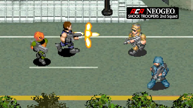 ACA NEOGEO SHOCK TROOPERS 2nd Squad