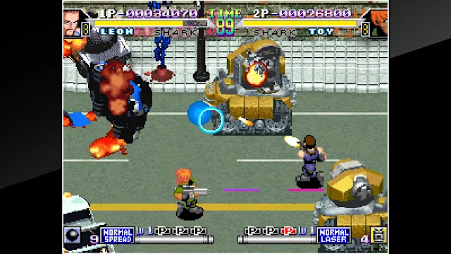 ACA NEOGEO SHOCK TROOPERS 2nd Squad screenshot 2