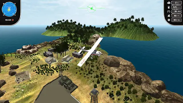 Island Flight Simulator screenshot 0