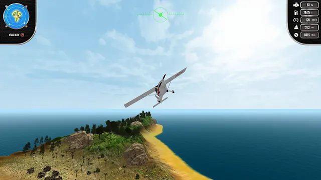 Island Flight Simulator screenshot 1