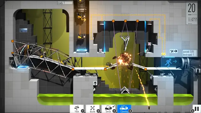 Bridge Constructor Portal screenshot 5