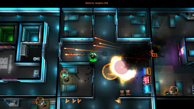 Neon Chrome screenshot 1