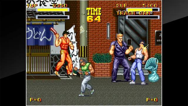 ACA NEOGEO BURNING FIGHT screenshot 1