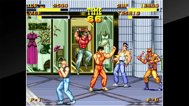 ACA NEOGEO BURNING FIGHT screenshot 0