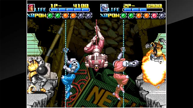 ACA NEOGEO ROBO ARMY screenshot 4
