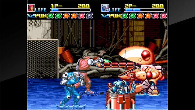 ACA NEOGEO ROBO ARMY screenshot 5
