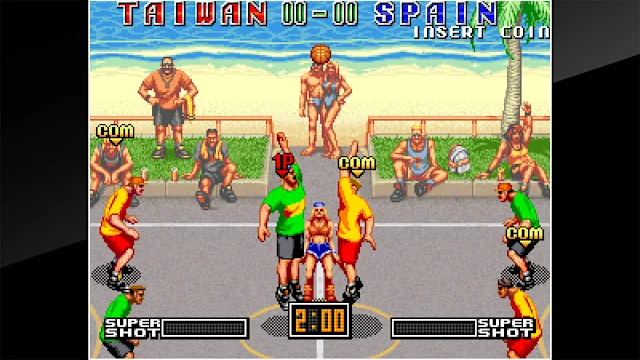 ACA NEOGEO STREET HOOP screenshot 1