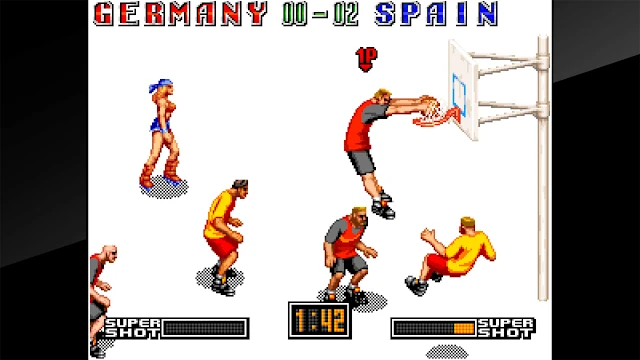 ACA NEOGEO STREET HOOP screenshot 2