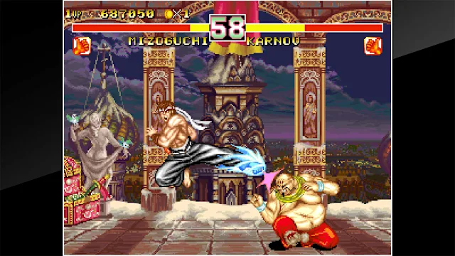 ACA NEOGEO KARNOV'S REVENGE screenshot 5
