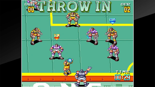 ACA NEOGEO SOCCER BRAWL screenshot 3
